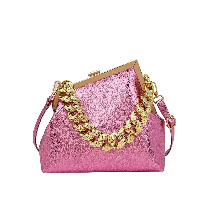 Carauana UNIU Knitted Crossbody Bag NEW COLLECTION pink