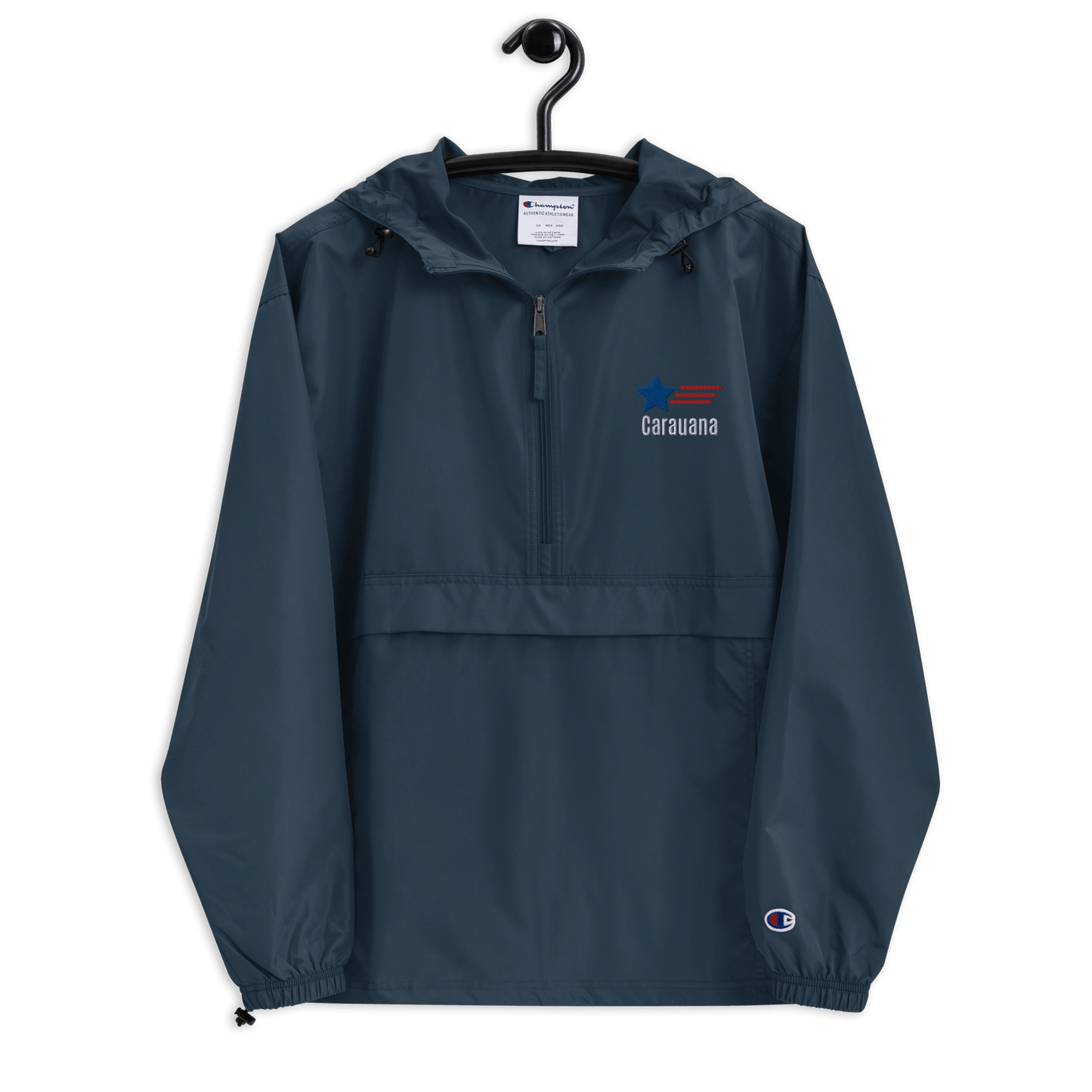 Embroidered Champion Packable Jacket