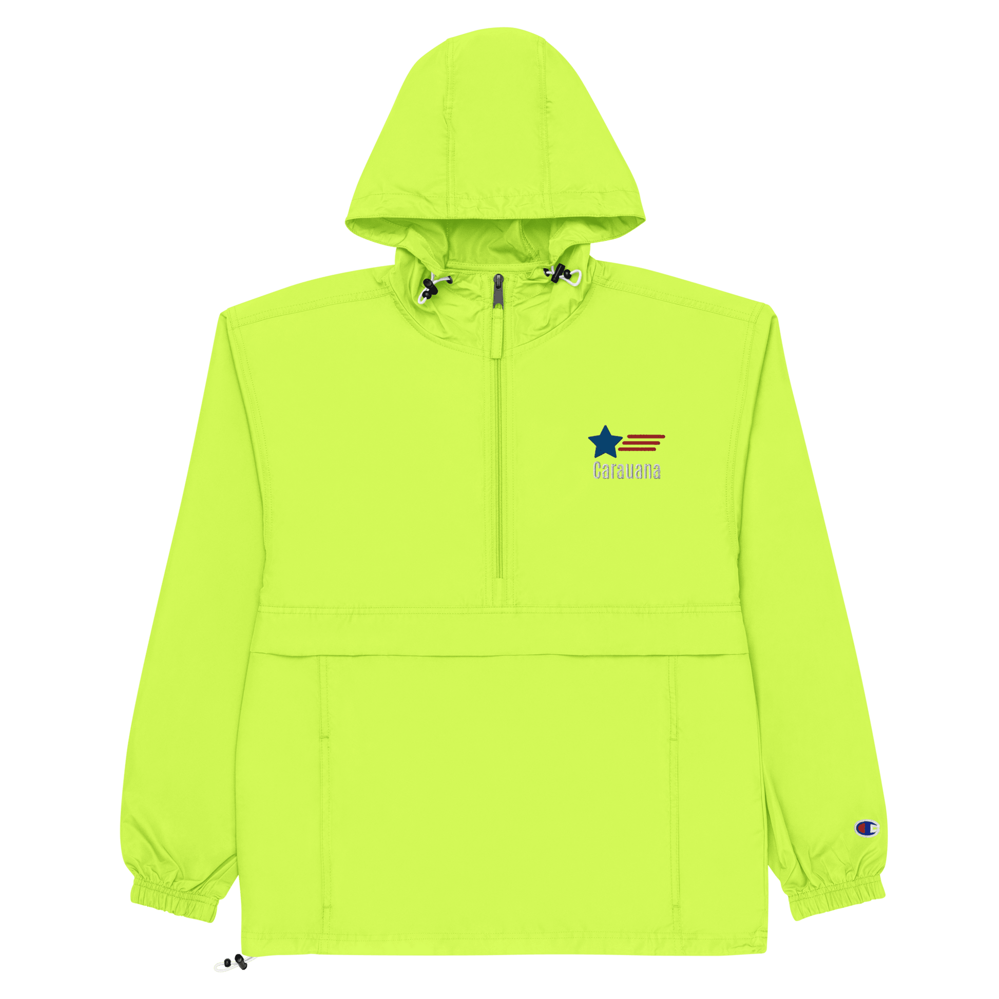 Embroidered Champion Packable Jacket