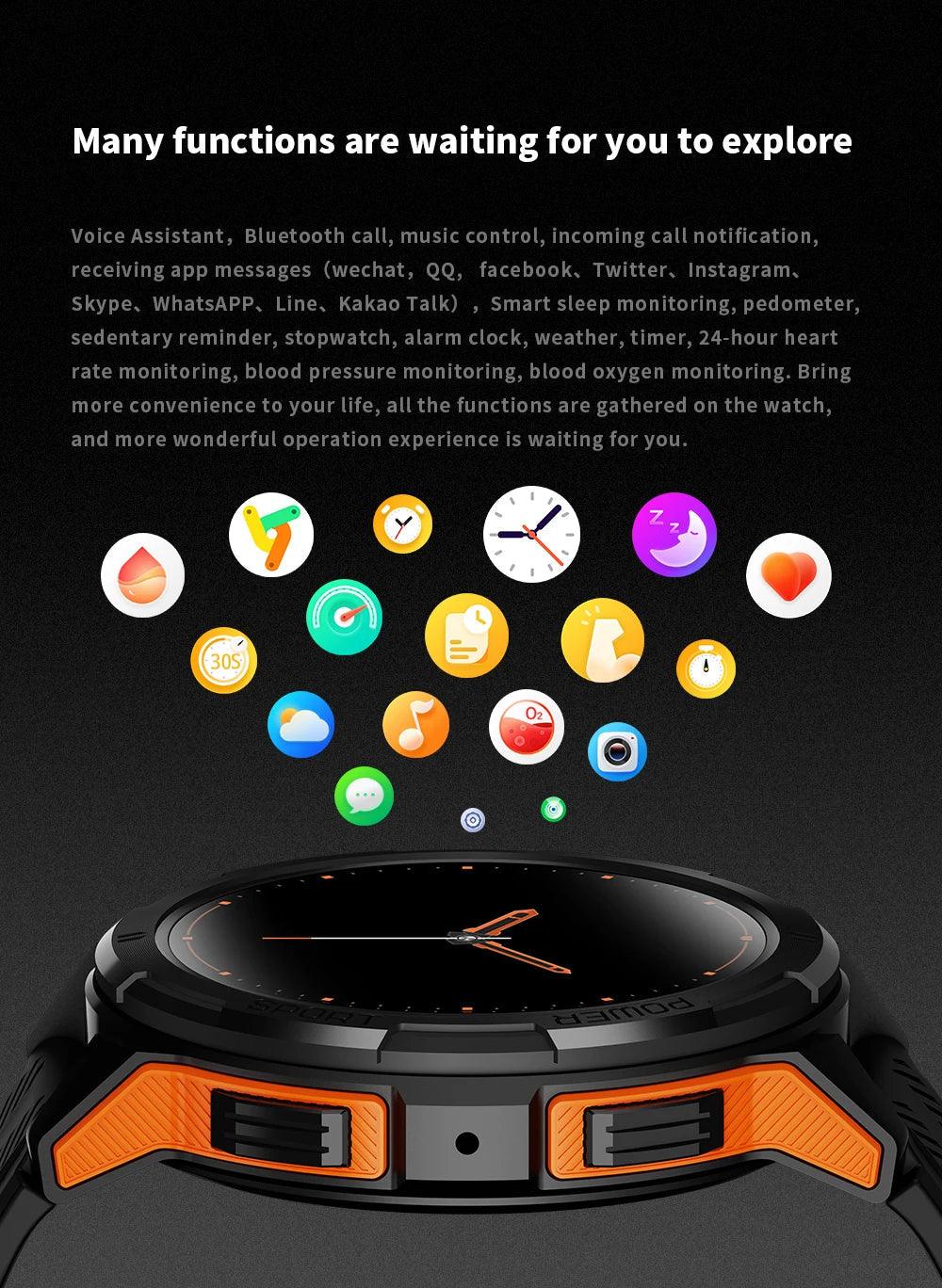 LEMFO Inspire SmartWatch Men AMOLED|Your Ultimate Wellness Companion Awaits