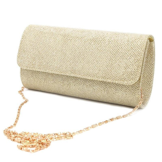 Ladies Handbag Wedding Luxury Chain Crossbody Bags Gold Silver Evening Party Clutch and Purse Female