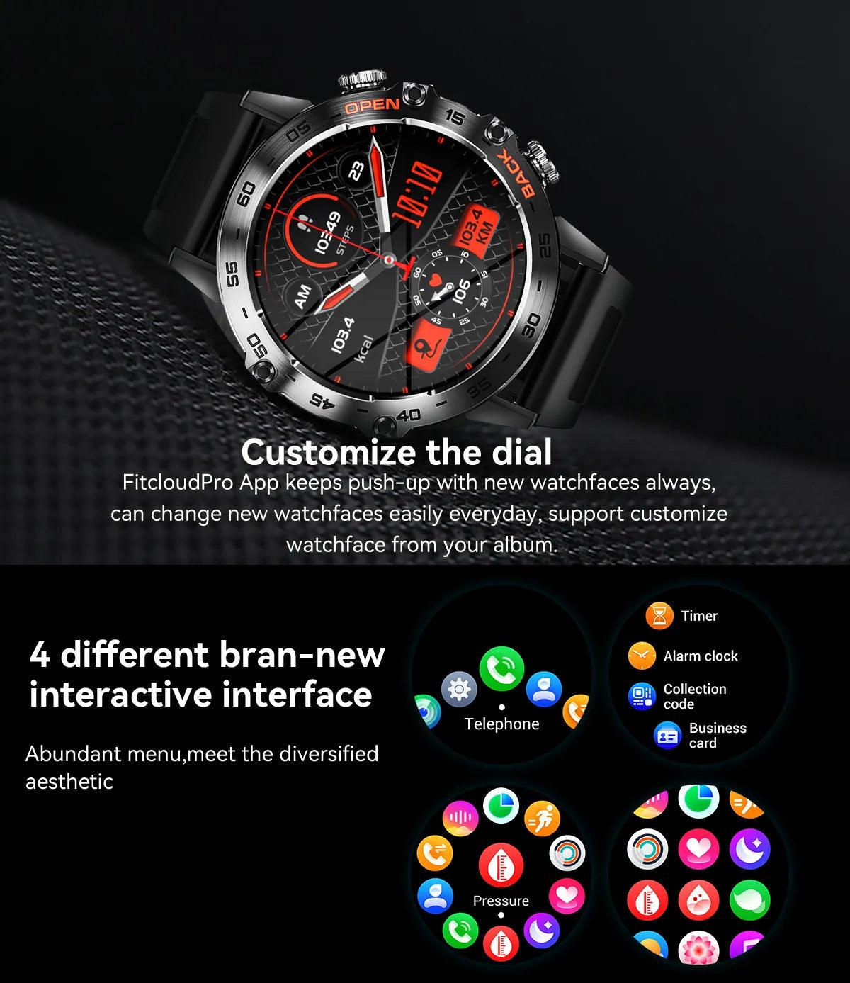 Lemfo Alfa Pro Smartwatch: Elevate Your Lifestyle with Ultimate Connectivity and Health Monitoring