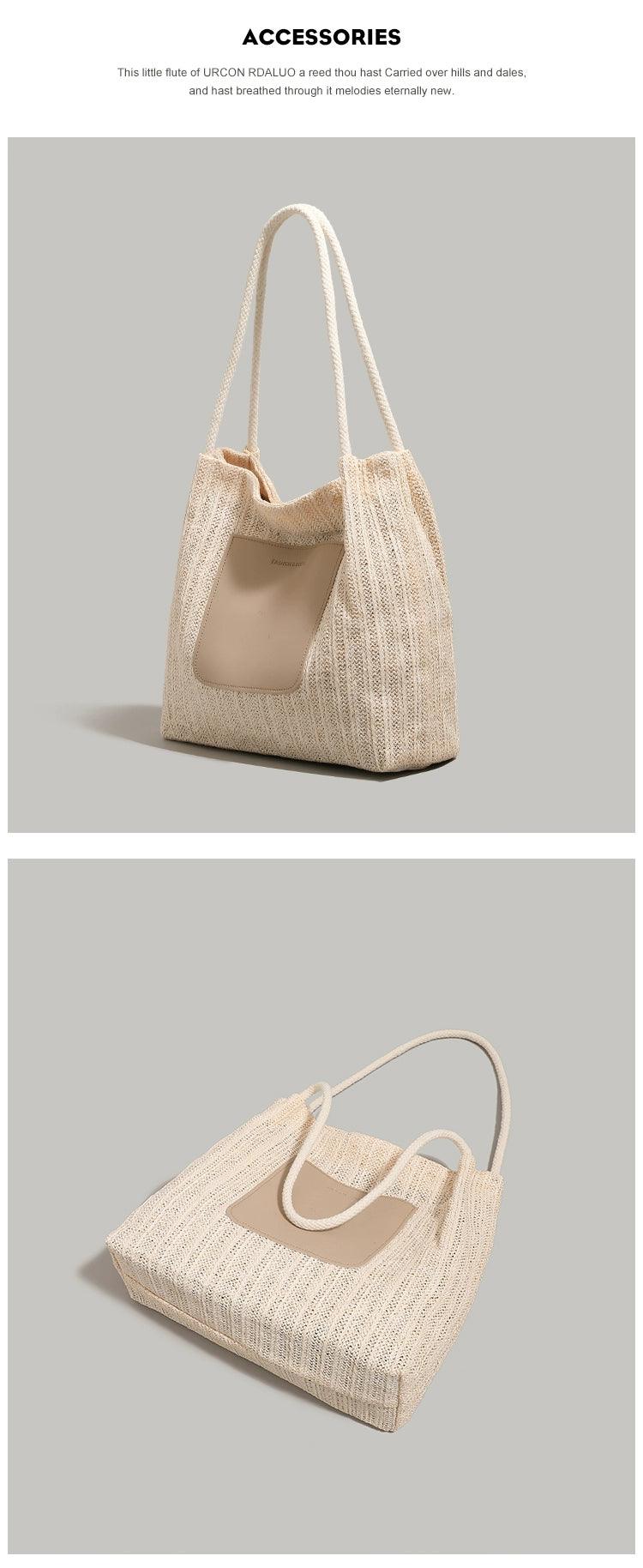 Beach-Ready Fashion: Ur Simple Straw Bag – Your Vacation Essential