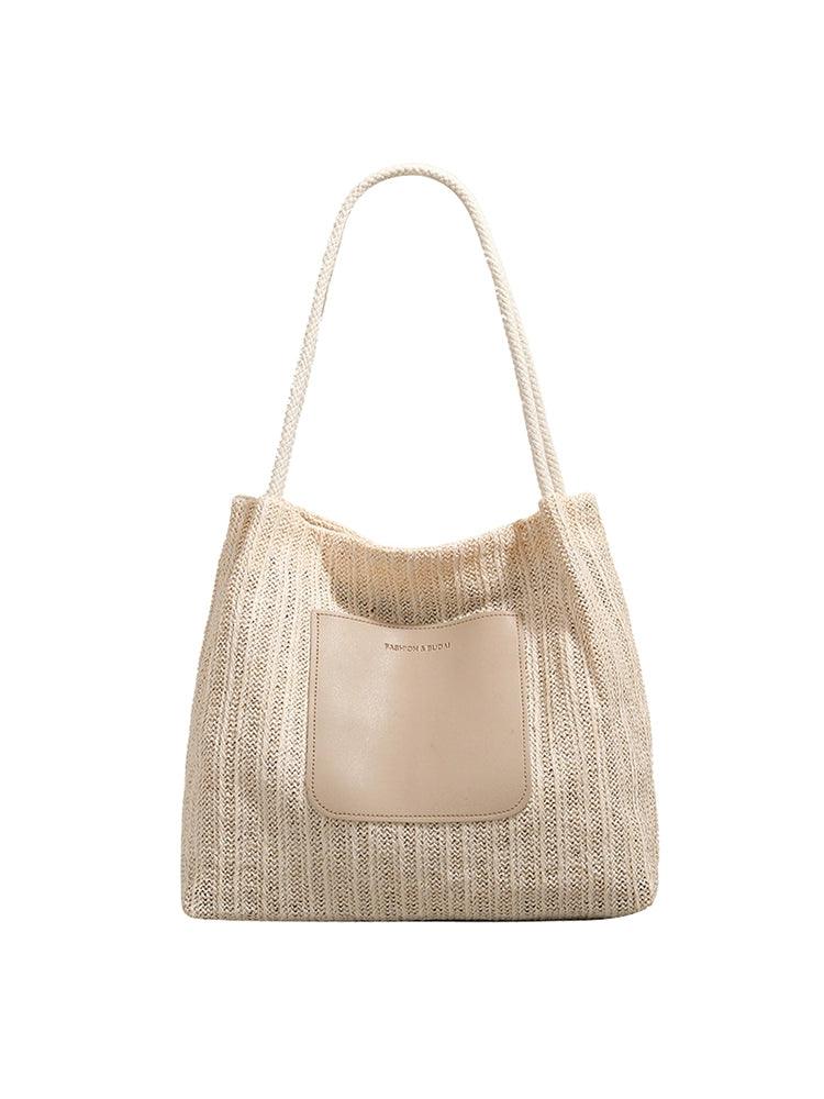 Beach-Ready Fashion: Ur Simple Straw Bag – Your Vacation Essential