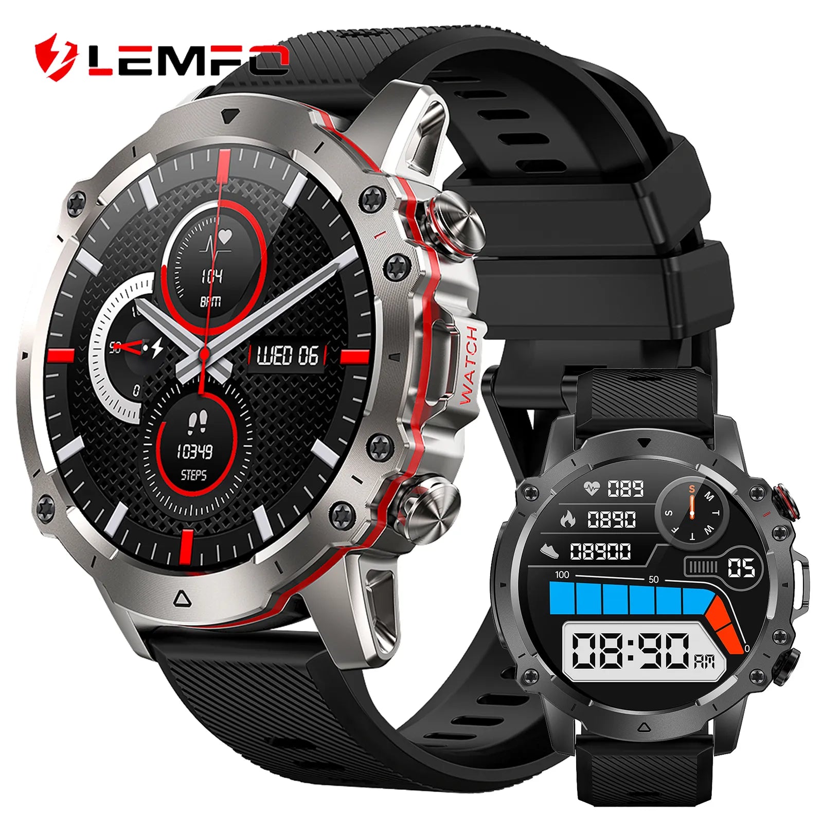 LEMFO Falcon Smartwatch: A Fusion of Style and Intelligence - Carauana Store