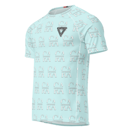 Original CaRaUaNa Rash Guard - Light Cyan Carauana Store