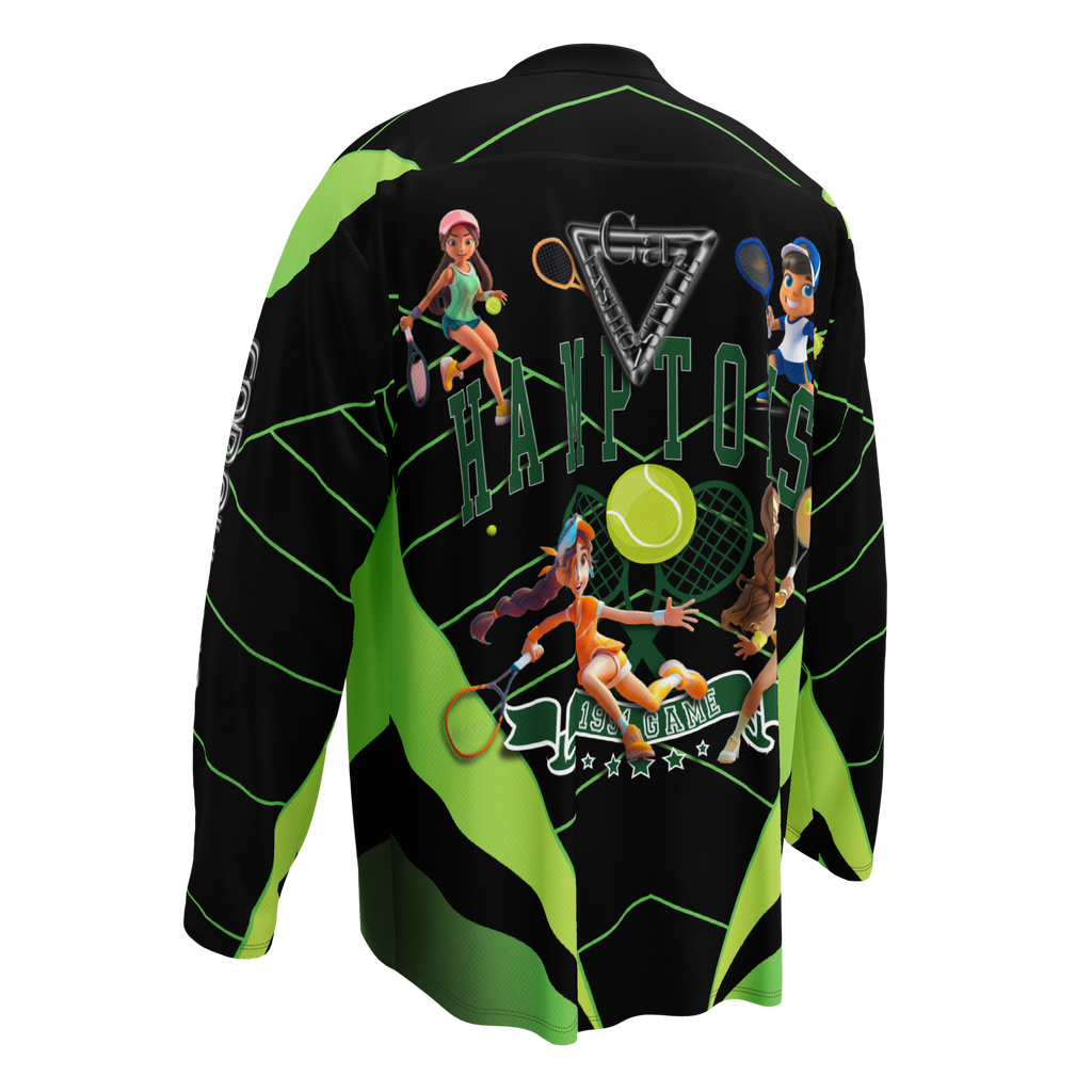 🥎 Premium® Sweatshirt CaRaUaNa – Tennis Black Green Carauana Store