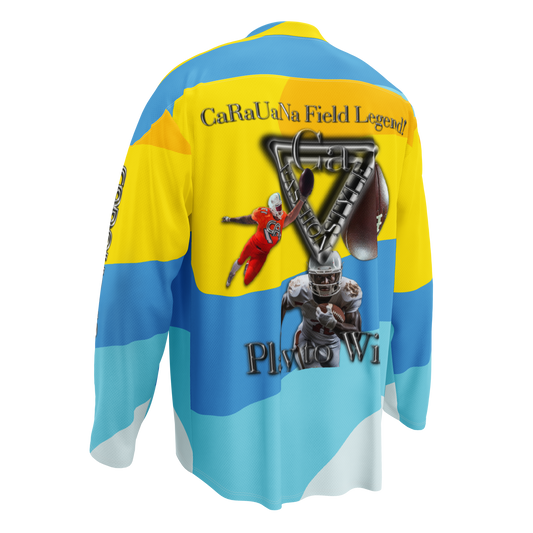 🏈 CaRaUaNa American Football Sweatshirt – Yellow Edition Carauana Store