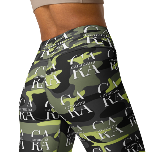 CaRaUaNa Leggings SPORT Green ARMY Carauana Store