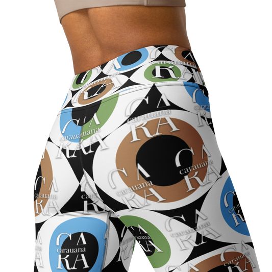 CaRaUaNa Leggings SPORT Pattern Eye Carauana Store