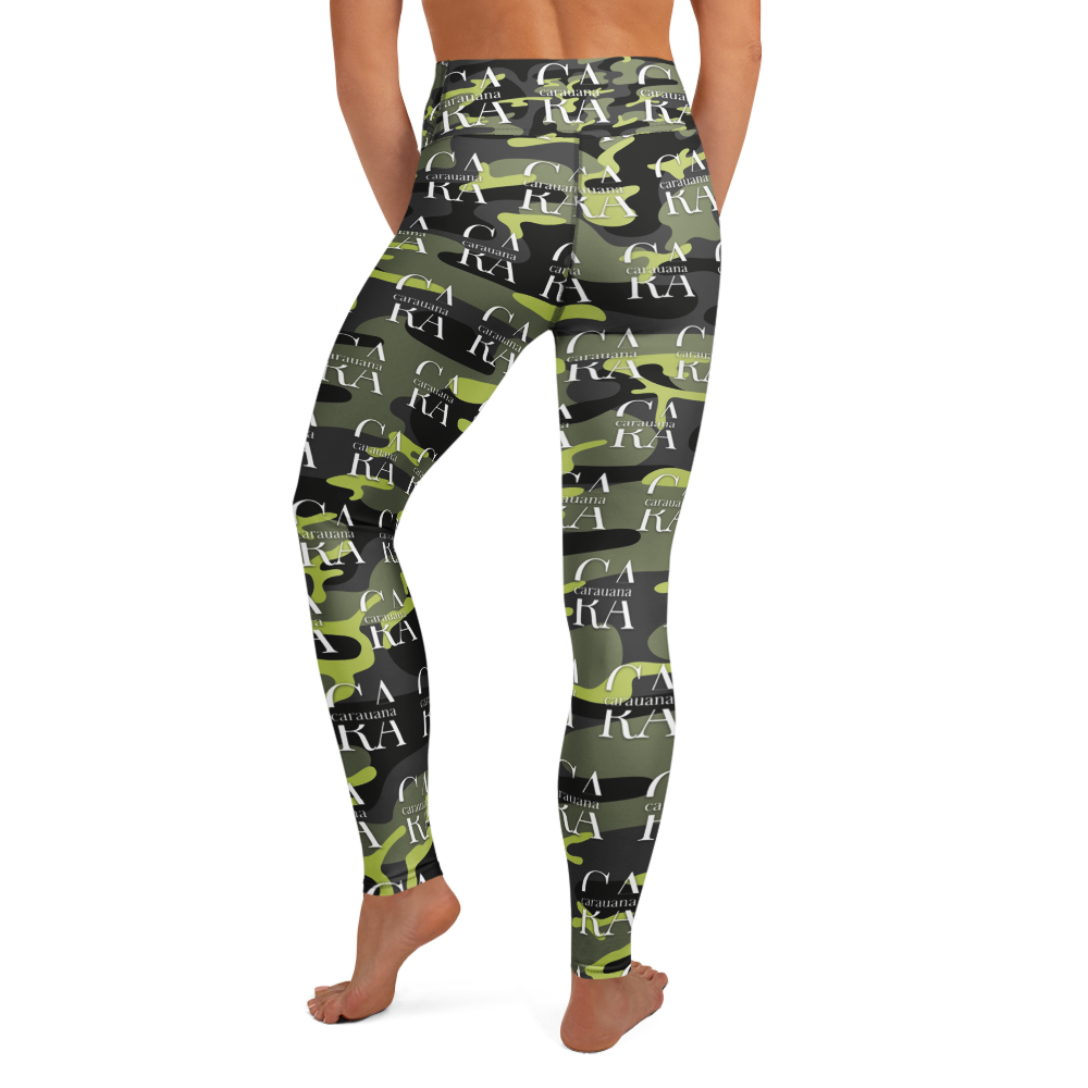 CaRaUaNa Leggings SPORT Green ARMY Carauana Store