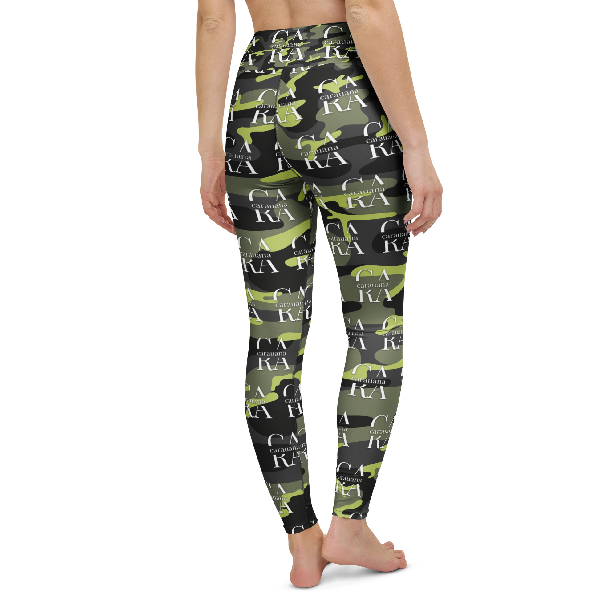 CaRaUaNa Leggings SPORT Green ARMY Carauana Store