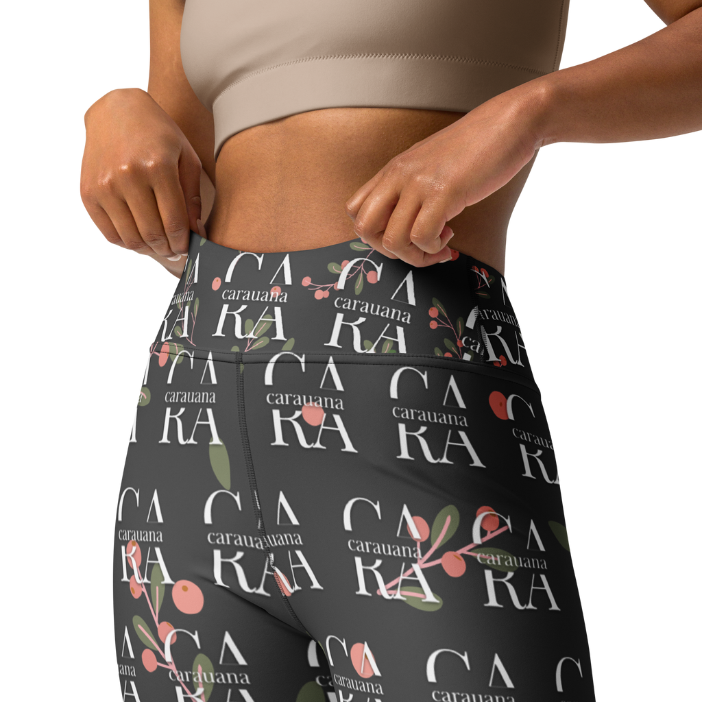 CaRaUaNa Leggings SPORT Black fruit Carauana Store