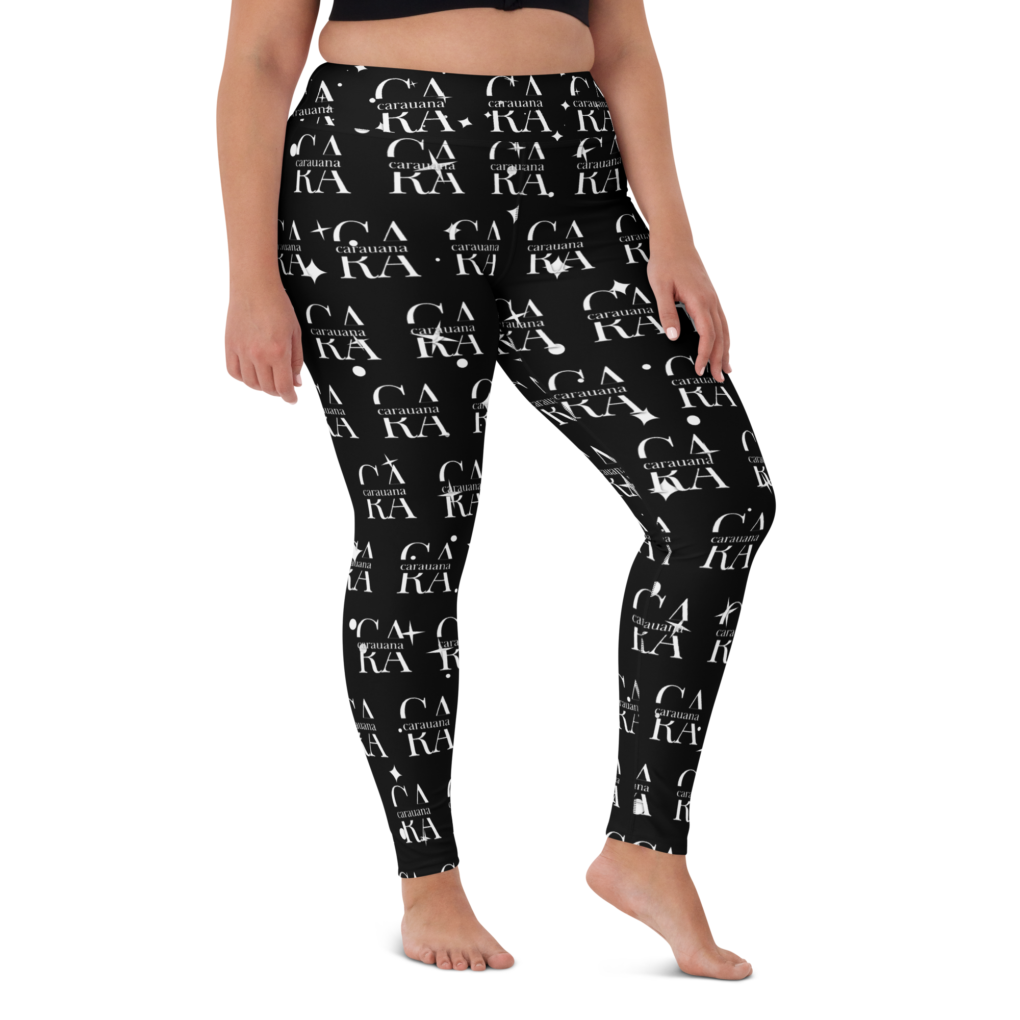 CaRaUaNa Leggings SPORT black VIP Carauana Store
