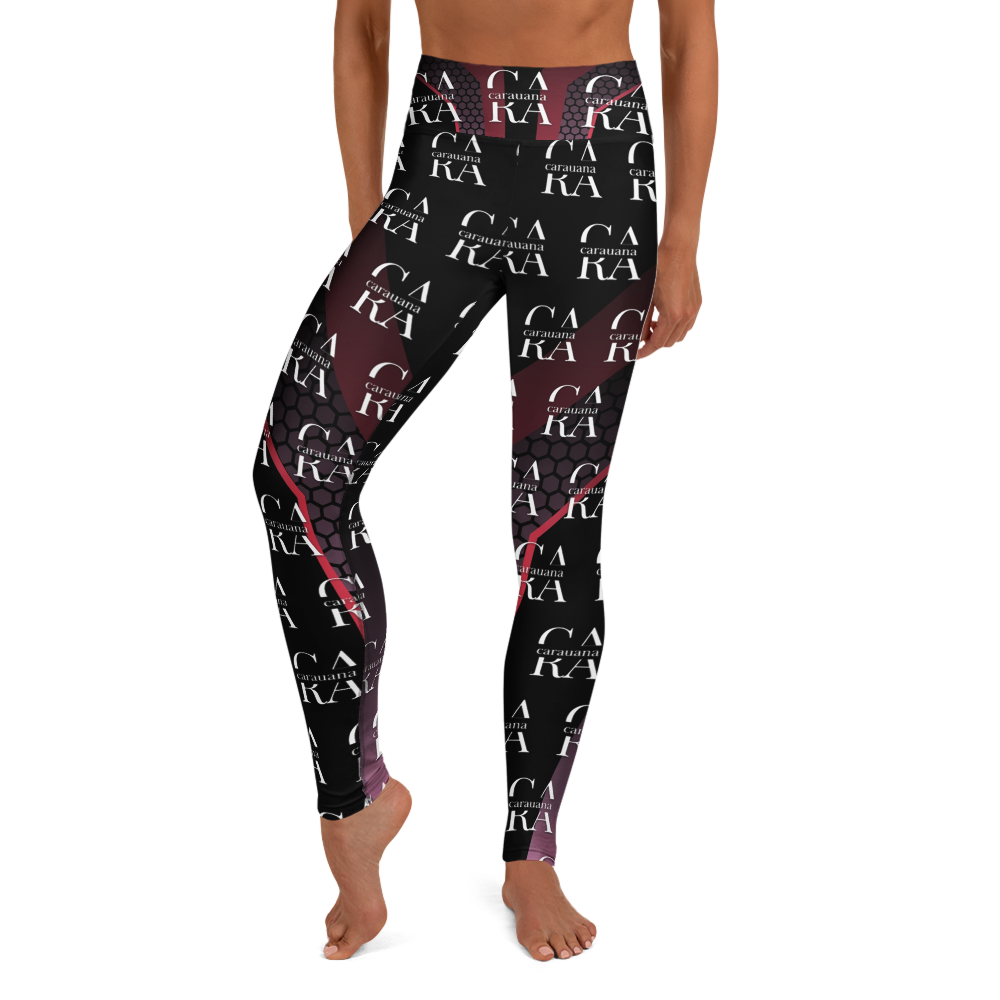 CaRaUaNa Leggings SPORT black Pink Carauana Store