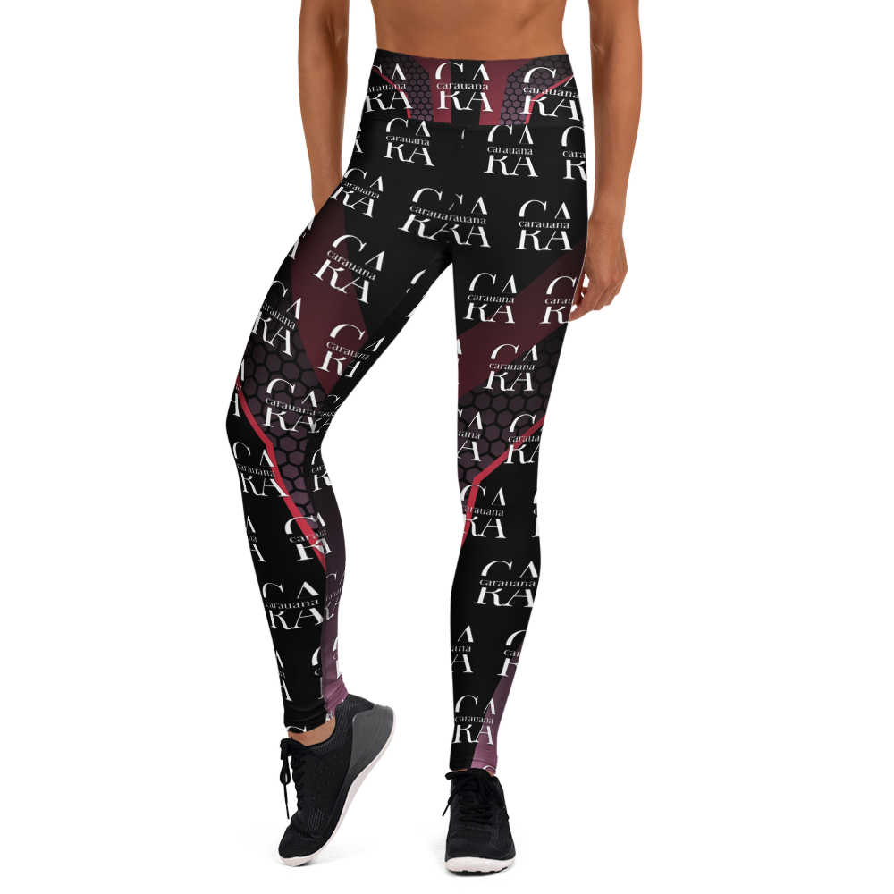 CaRaUaNa Leggings SPORT black Pink Carauana Store