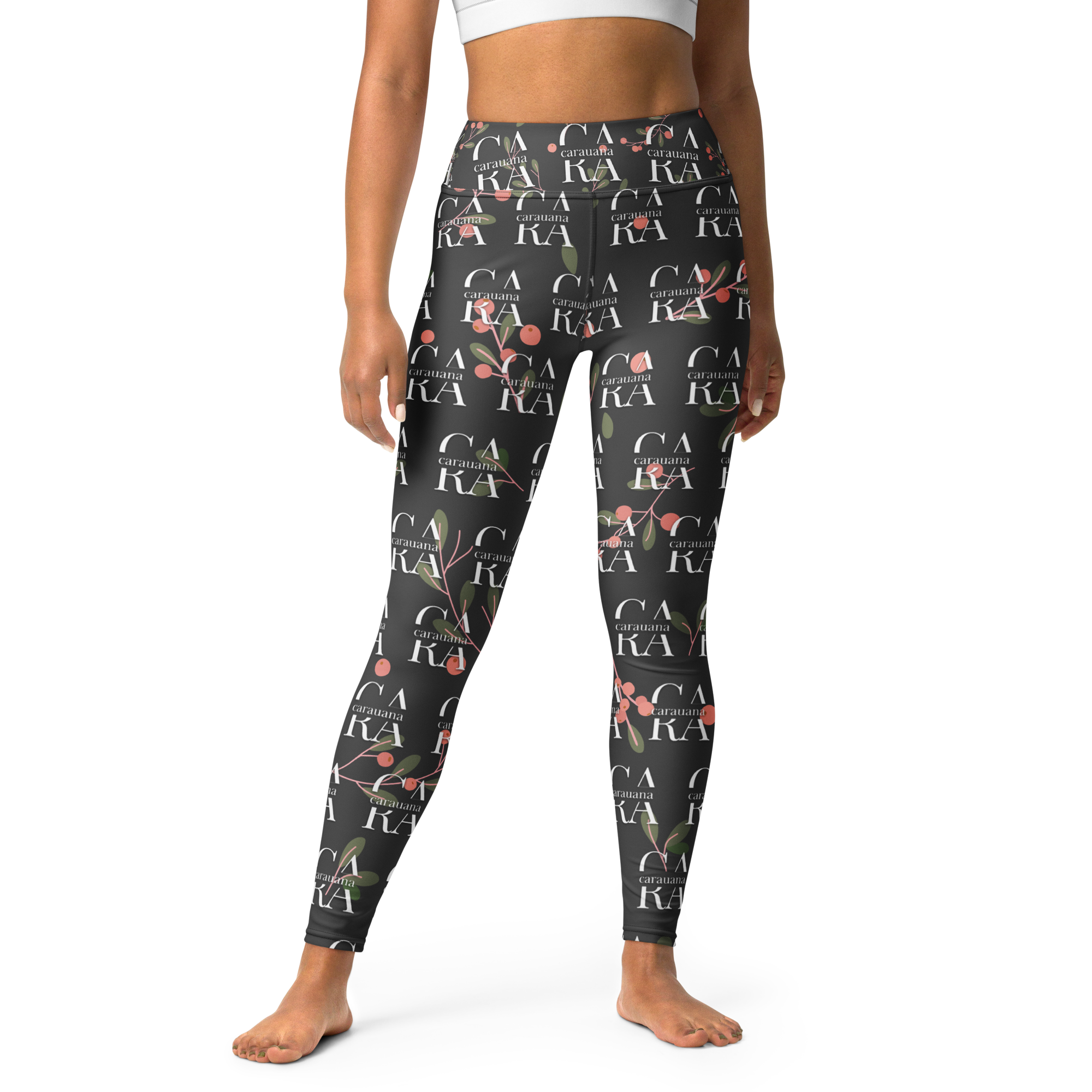 CaRaUaNa Leggings SPORT Black fruit Carauana Store