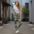 CaRaUaNa Leggings SPORT Green ARMY Carauana Store