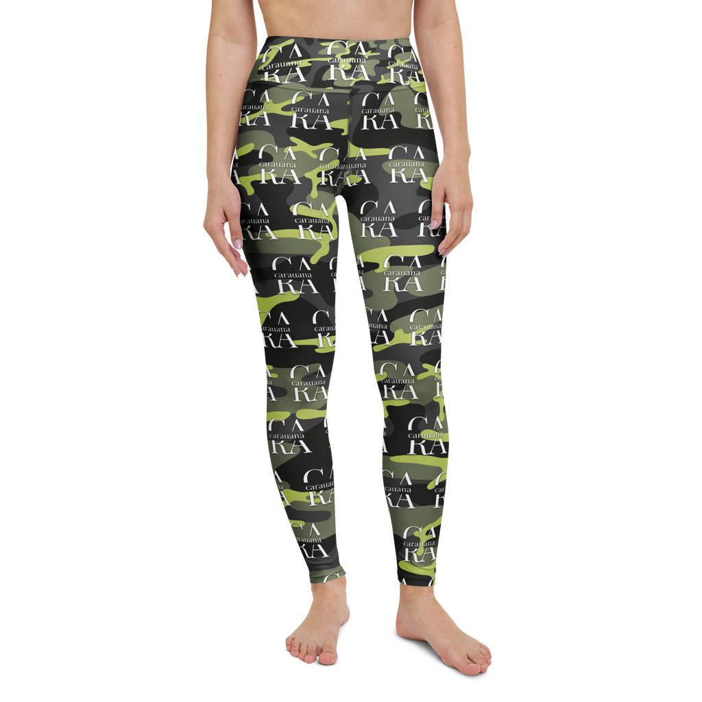 CaRaUaNa Leggings SPORT Green ARMY Carauana Store