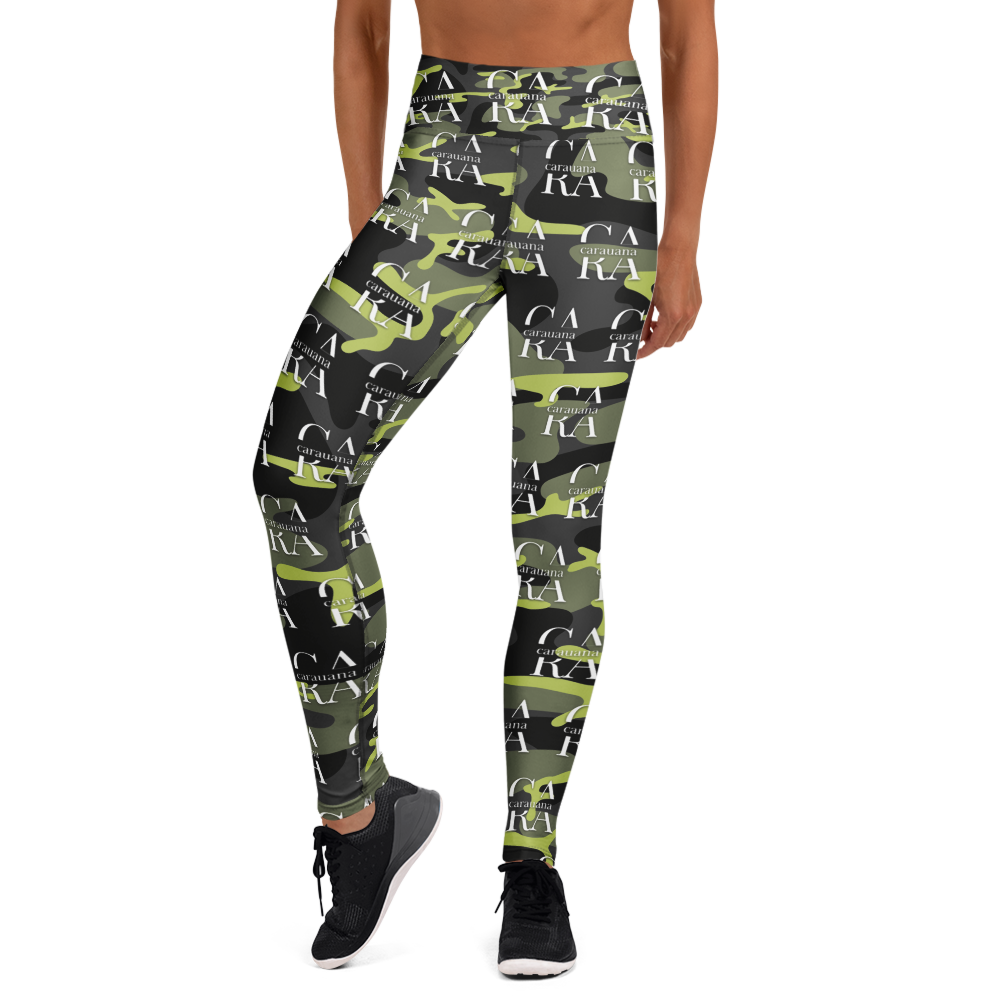 CaRaUaNa Leggings SPORT Green ARMY Carauana Store