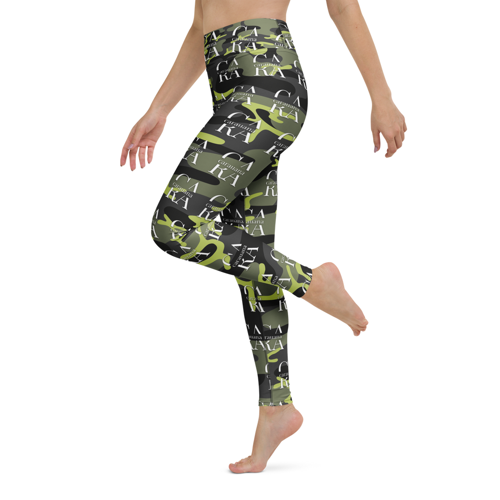 CaRaUaNa Leggings SPORT Green ARMY Carauana Store