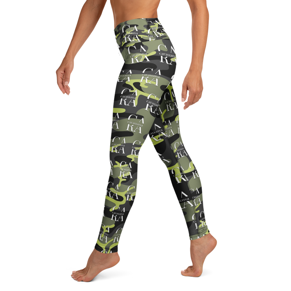 CaRaUaNa Leggings SPORT Green ARMY Carauana Store