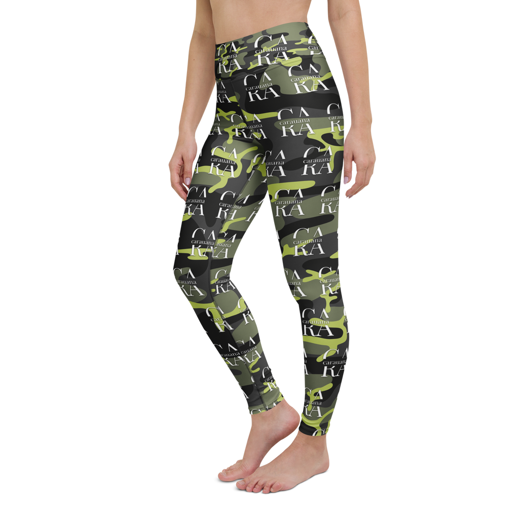 CaRaUaNa Leggings SPORT Green ARMY Carauana Store