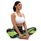 CaRaUaNa Leggings SPORT black Green Carauana Store