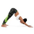 CaRaUaNa Leggings SPORT black Green Carauana Store