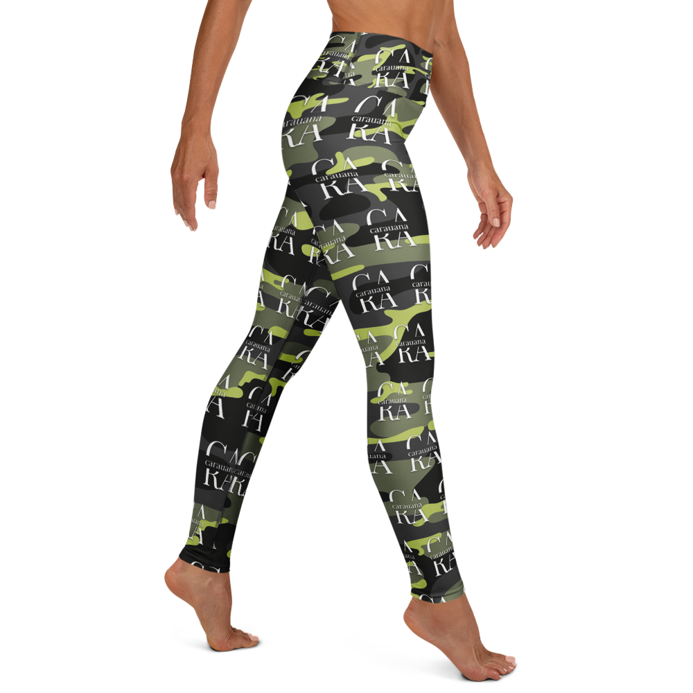 CaRaUaNa Leggings SPORT Green ARMY Carauana Store
