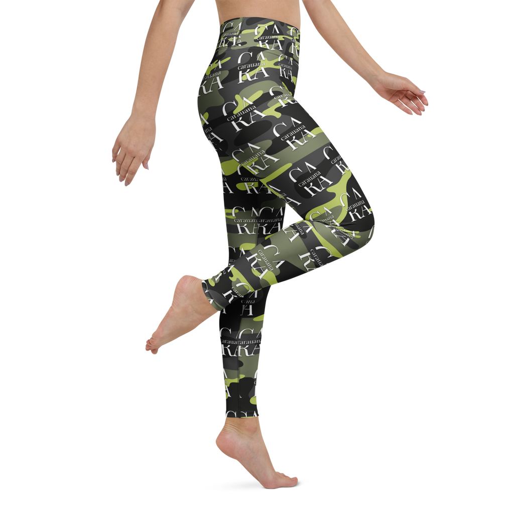 CaRaUaNa Leggings SPORT Green ARMY Carauana Store