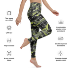 CaRaUaNa Leggings SPORT Green ARMY Carauana Store