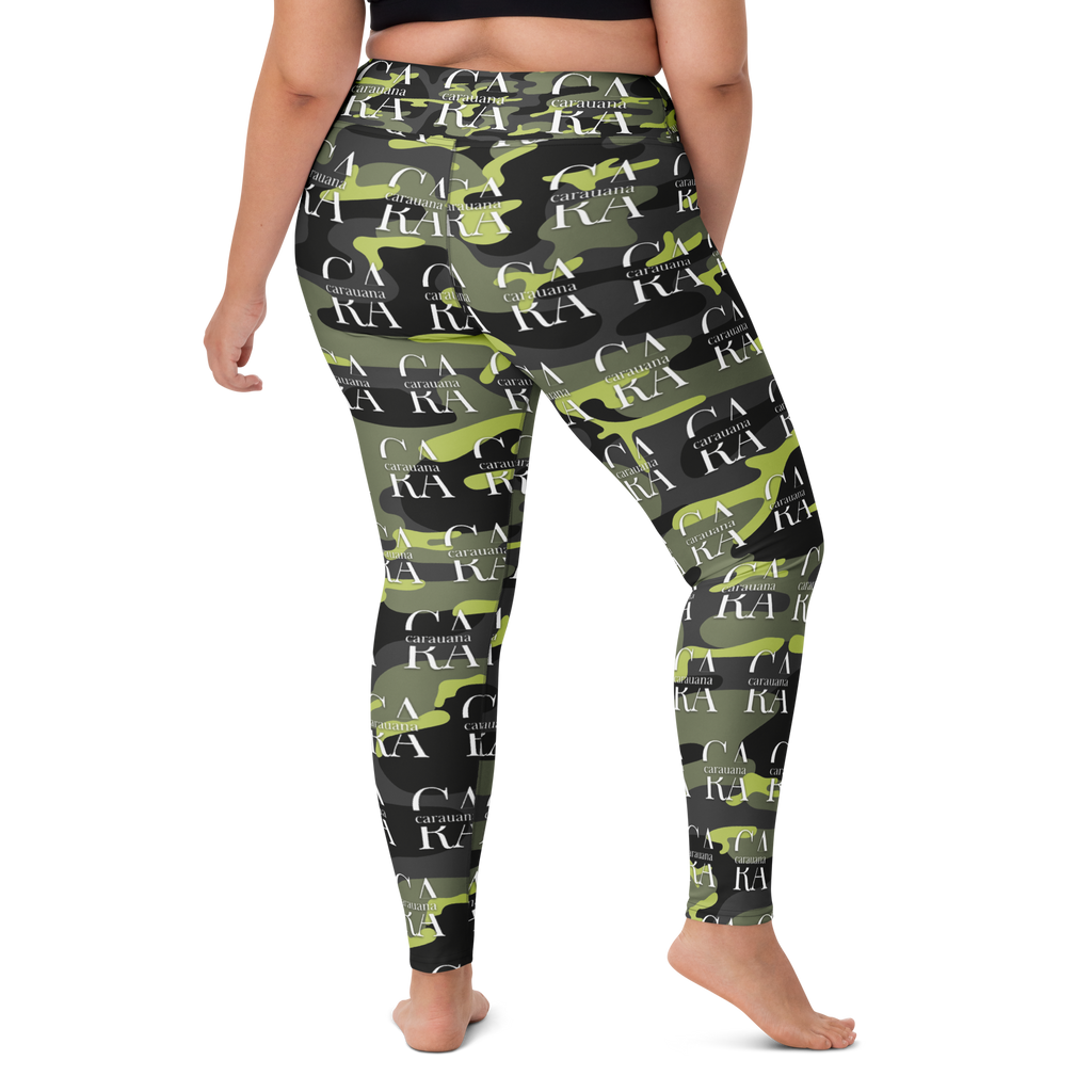 CaRaUaNa Leggings SPORT Green ARMY Carauana Store