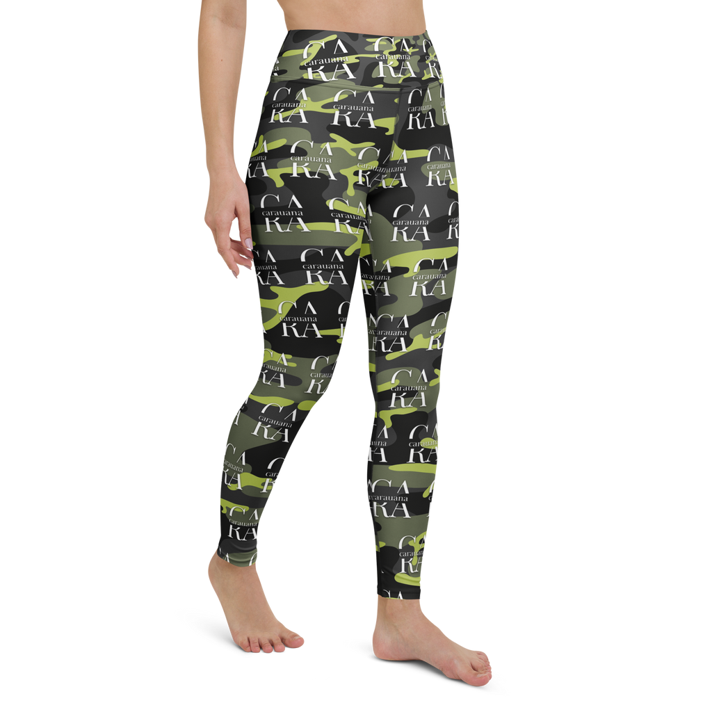 CaRaUaNa Leggings SPORT Green ARMY Carauana Store