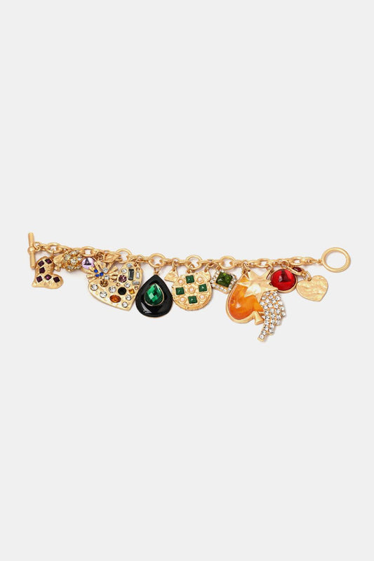 Multi Charm Resin Bracelet Carauana Store