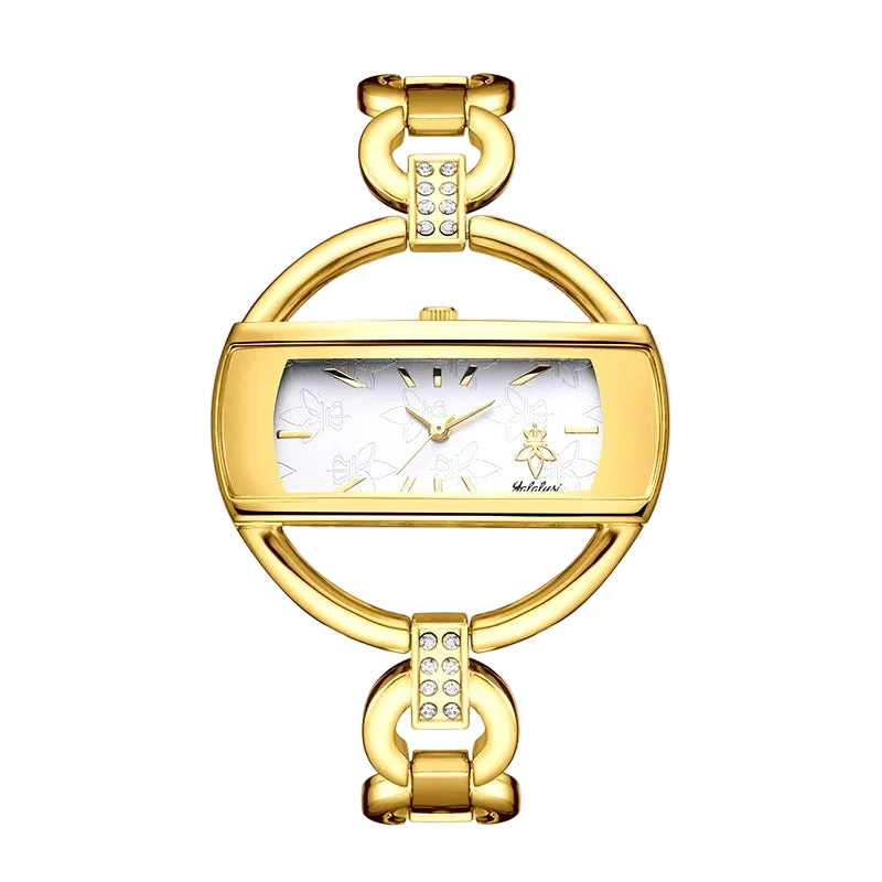 carauana yalalusi Vintage Quartz Watch with a white face