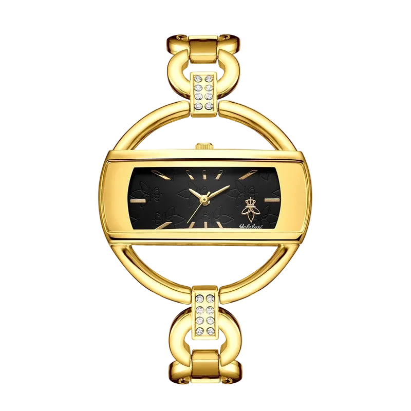 carauana yalusi Vintage Quartz Watch A3 GOLD