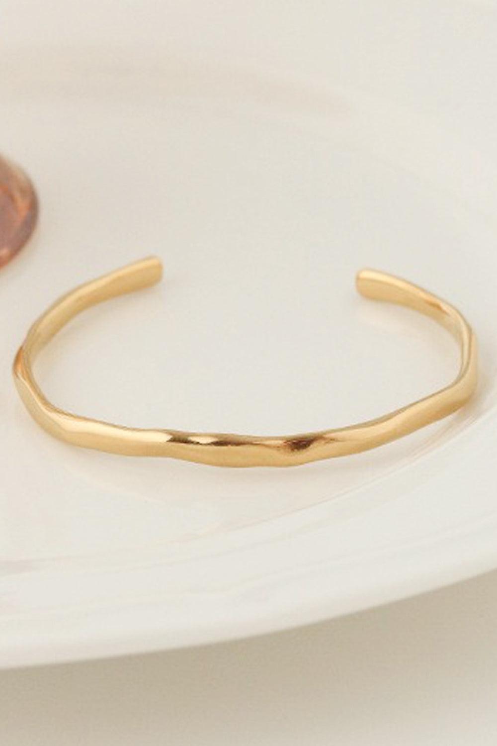 Dream Girl Hammered Cuff Bracelet