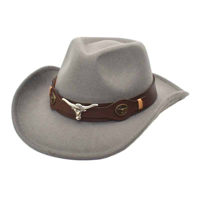 cowboy hat monochrome felt Unisex Carauana Store