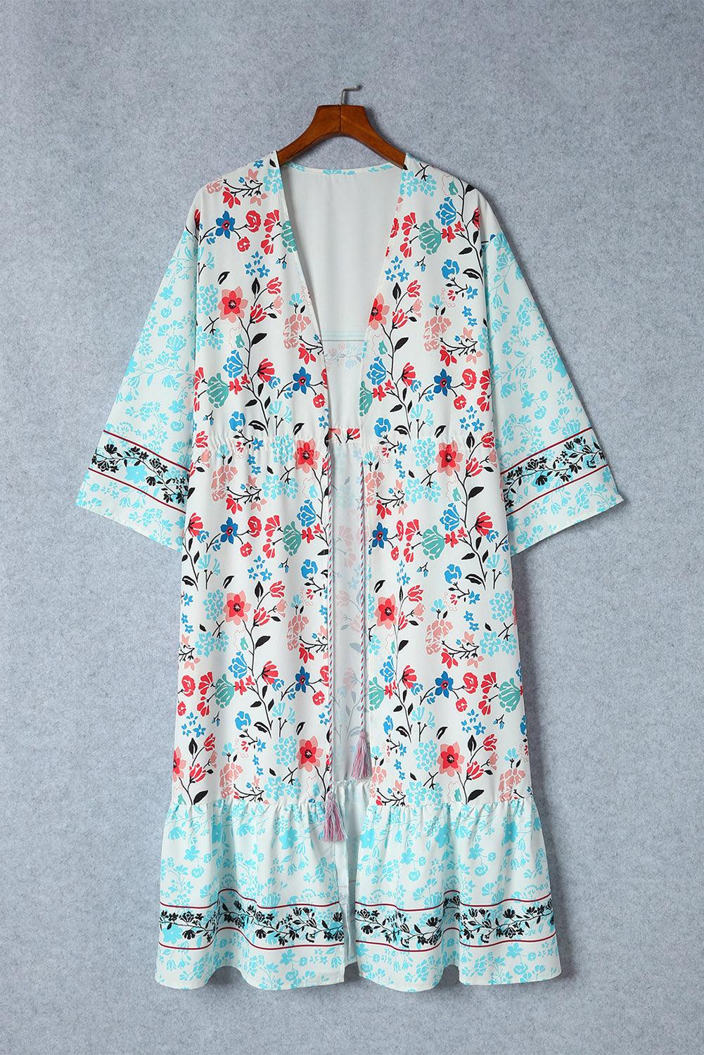 Printed Open Front Cover-Up