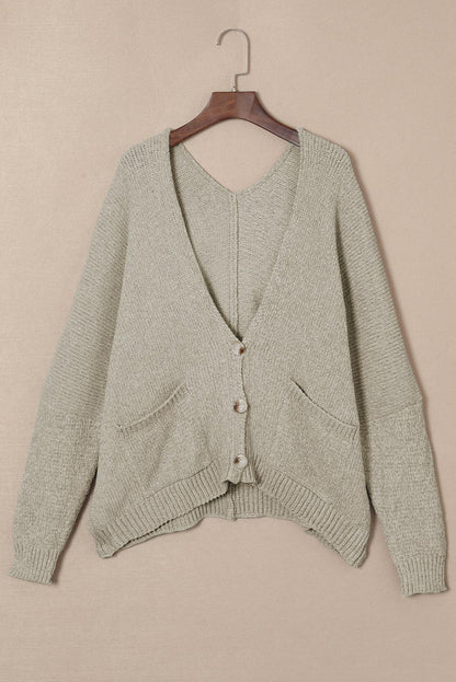 Button Down Cardigan with Pockets