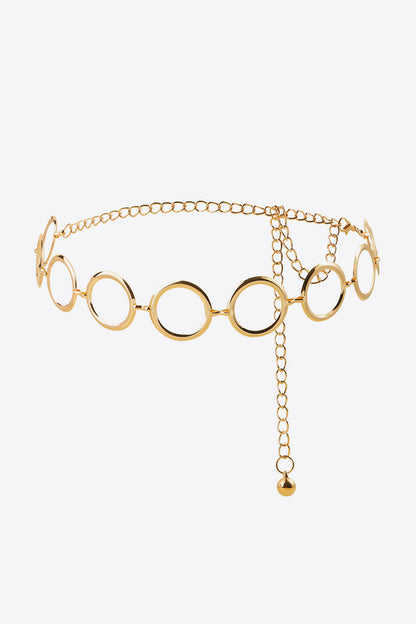Circle Ring Chain Belt Carauana Store