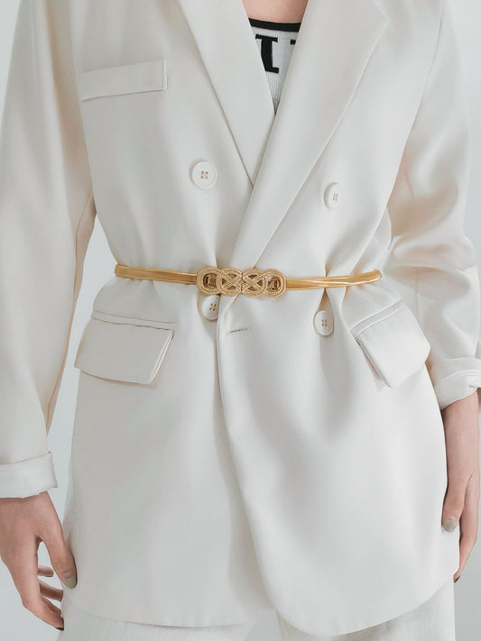 Knot Buckle Metal Belt Carauana Store