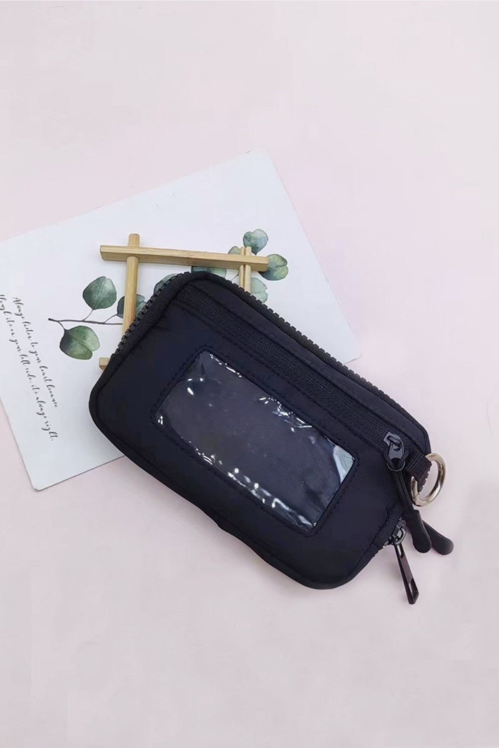 Zenana Keychain Pouch ID Card Wallet 