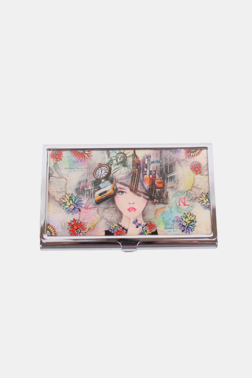 Nicole Lee USA Printed Business Card Case 