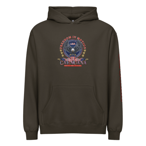 CaRaUaNa Unisex Hoodie Vintage Cotton