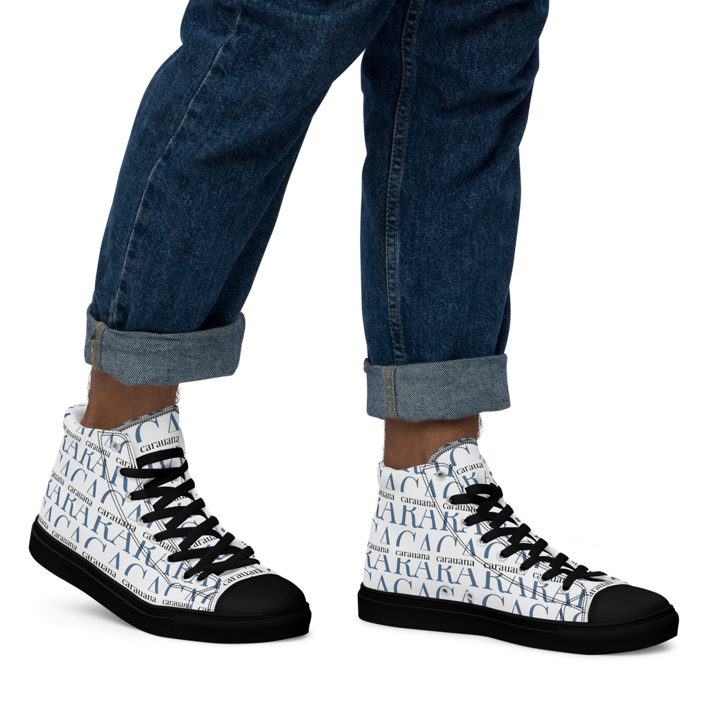 CARAUANA Fashionable high top canvas black ladies Carauana Store