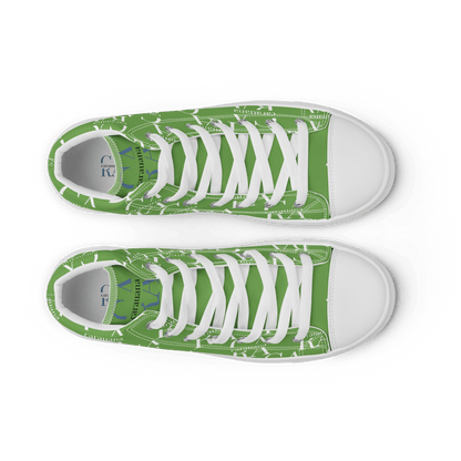 CARAUANA Hip Hop canvas shoes Green Branded