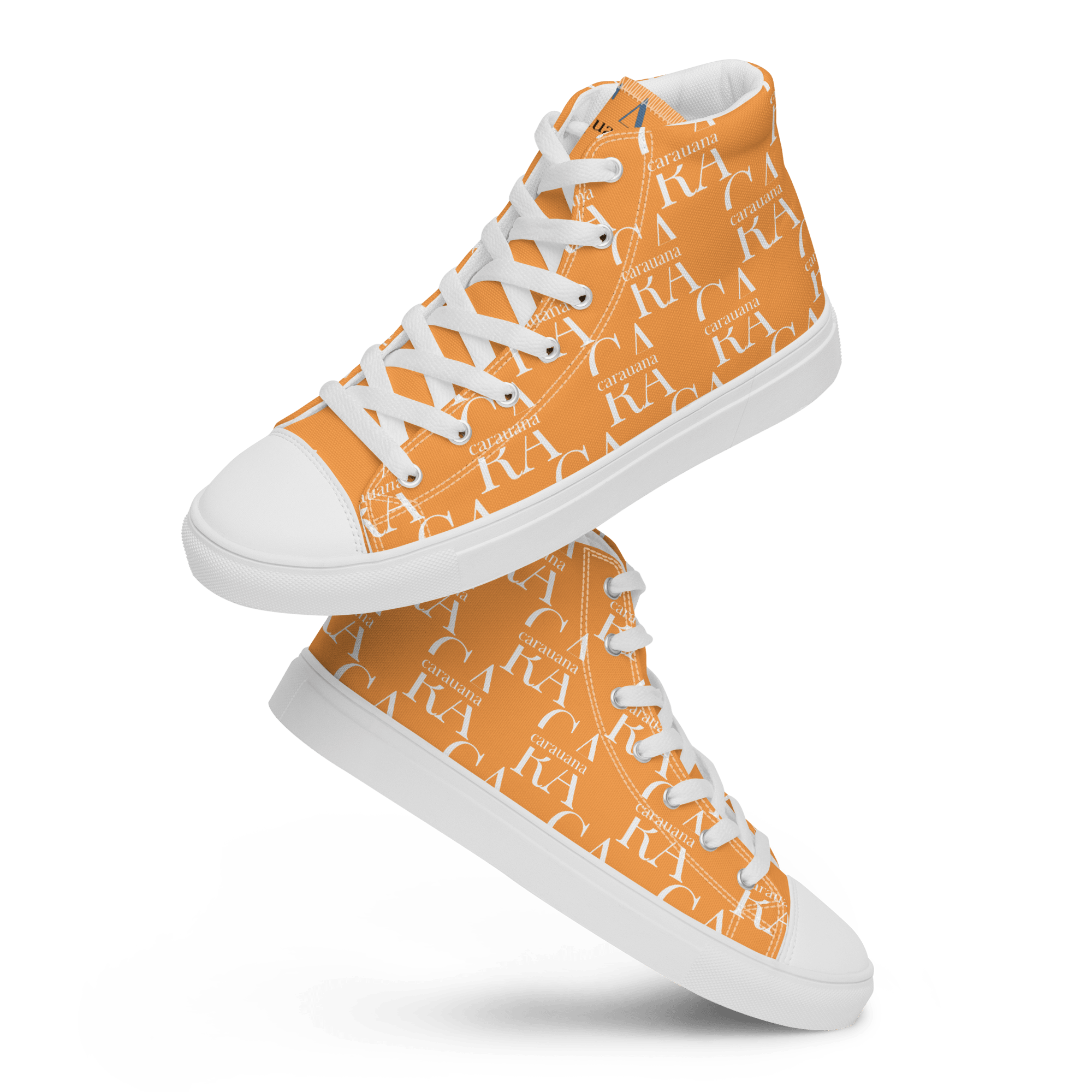 CARAUANA Hip Hop canvas shoes Orange Branded Carauana Store