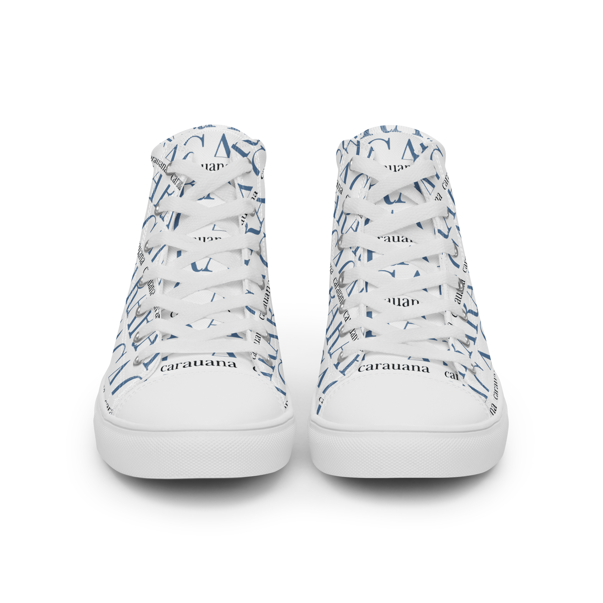 CARAUANA Fashionable high top canvas shoes men Carauana Store